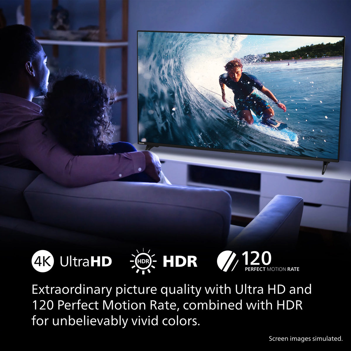 43 Class 4K Ultra HD Google Smart LED TV F5619