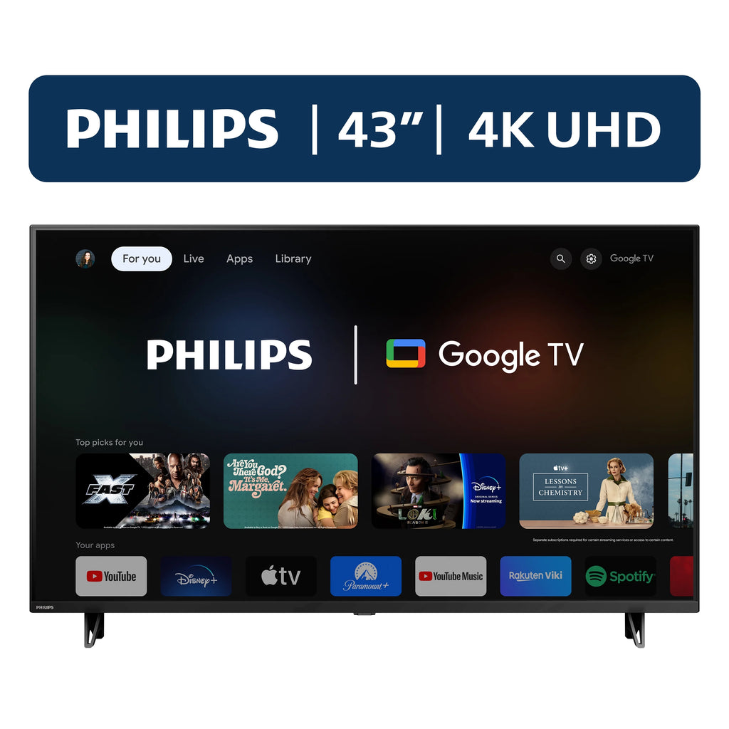 43 Class 4K Ultra HD Google Smart LED TV F5619