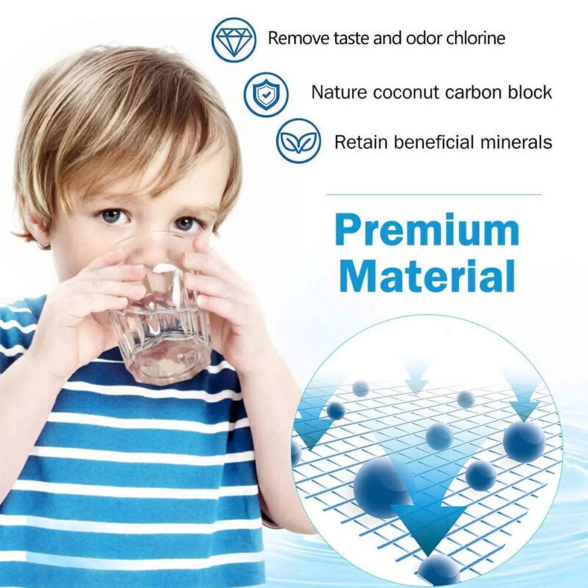 3 Pack Refrigerator Water Filter T109