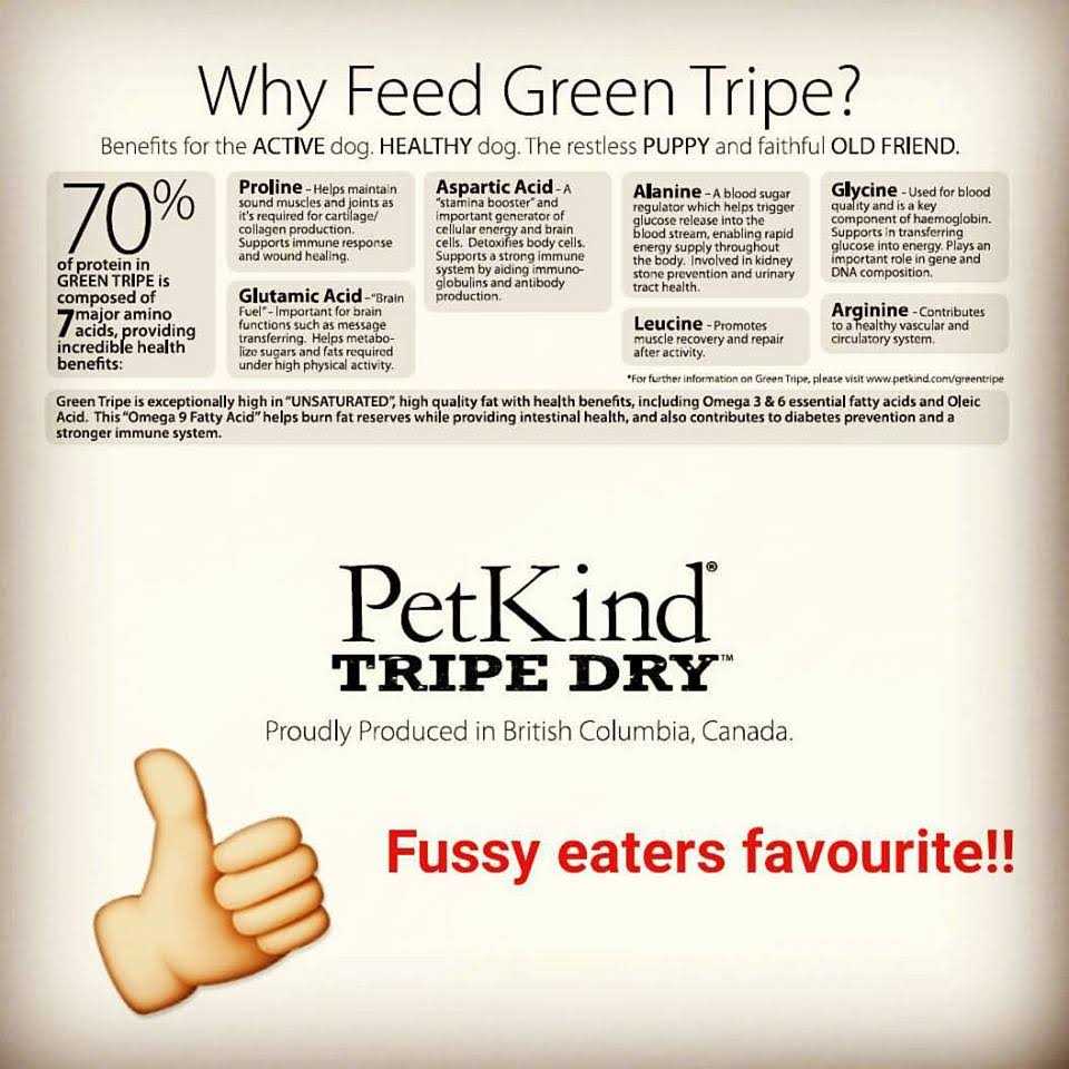 Beef Tripe Formula Dry Dog Food O5845
