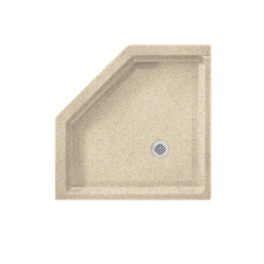 Neo Angle Shower Base Bermuda Sand 36x22W x 36x22D K440