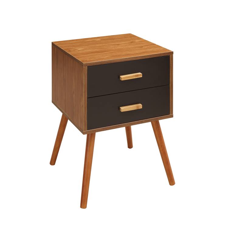 Blue 2-Drawer End Table X553902