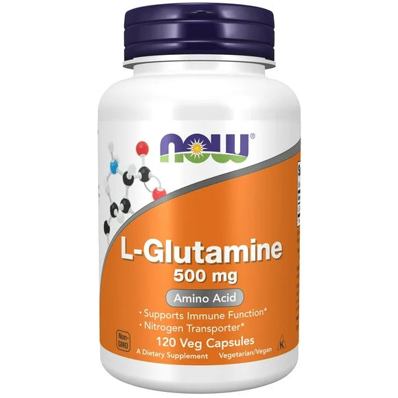 L-Glutamine 500 mg Amino Acid 120 Veg Capsules W309421