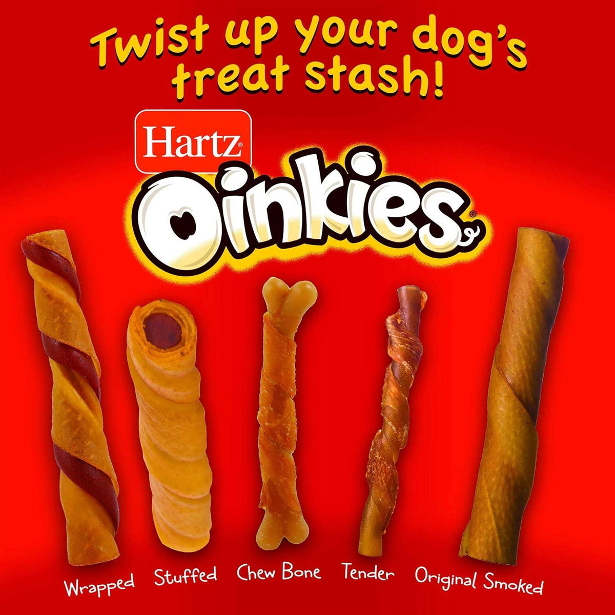 Smoked Pig Skin Dog Treats Y177752
