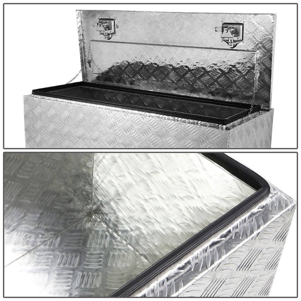 42x22x18x22x16x22 Aluminum Pickup Truck Bed Storage Tool Box A947