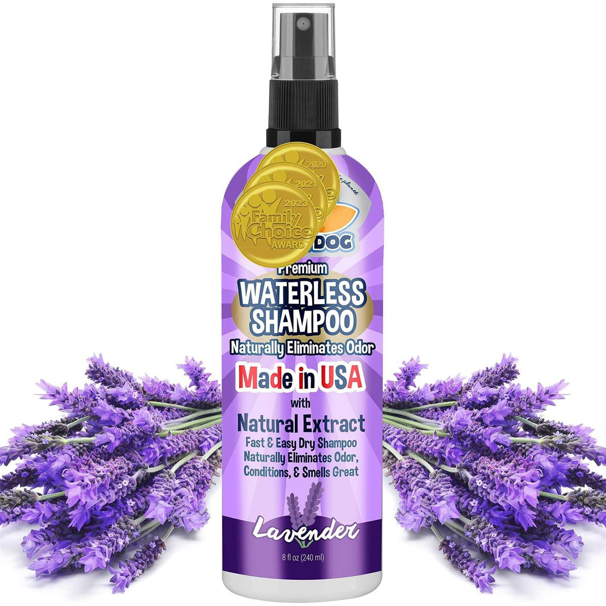 Natural Dry Shampoo for Dogs or Cats A448
